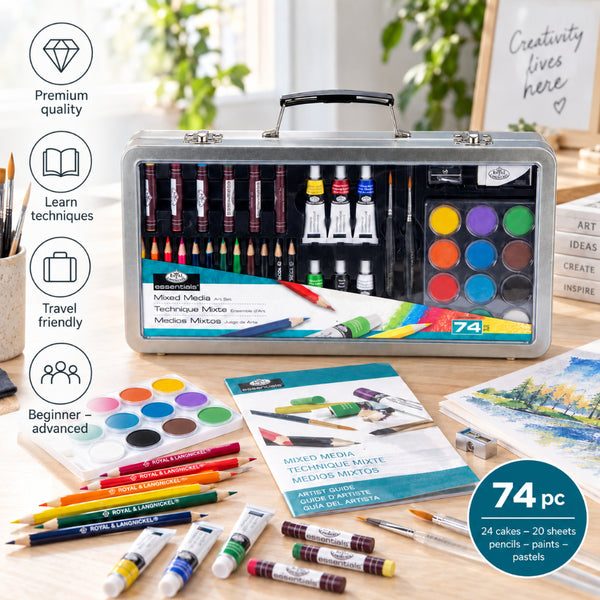 Royal & Langnickel Mixed Media Large Art Set | 74 Pieces