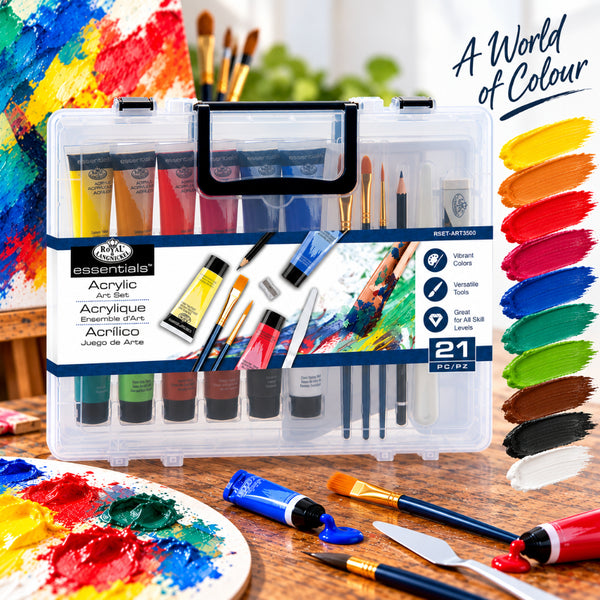 Royal & Langnickel Acrylic Art Set | 21 Pieces for Creative Fun