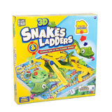 Games Hub 3D Snakes and Ladders Board Game 