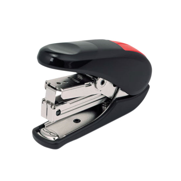 Japan Plus Black Mini Stapler | Power-Assist, Staples 20 Sheets