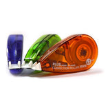 Japan Plus Mini Correction Roller | Pack of 3, 4.2mm, Assorted Colours
