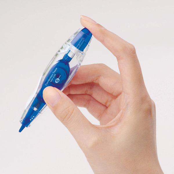Japan Plus Correction Roller Pen | 3 Pack, 4.2mm x 6m, Assorted Colours
