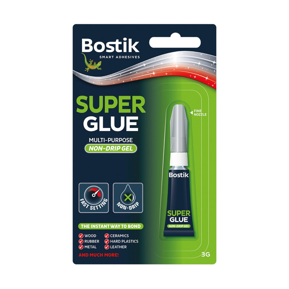 Bostik Super Glue Gel - 3g