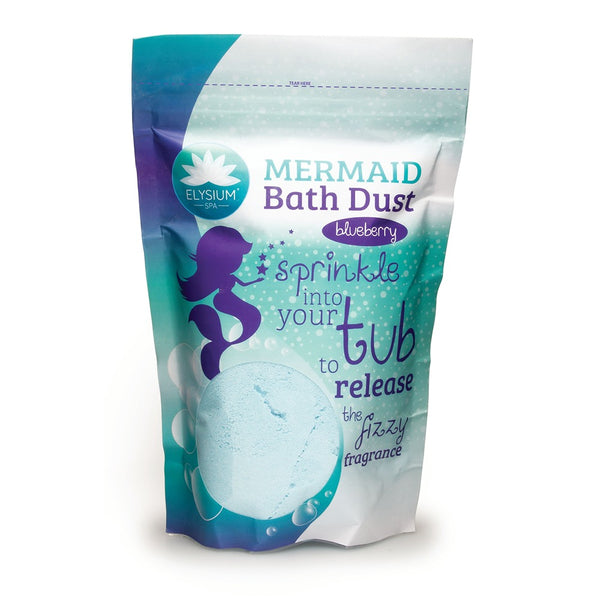 Elysium Spa Mermaid Bath Dust | Blueberry Fragrance | 400g