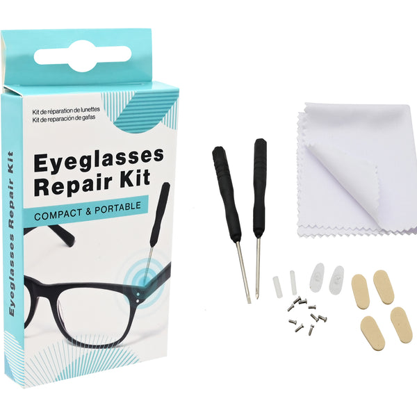 Eyeglasses Repair Kit - 20 Piece - Compact