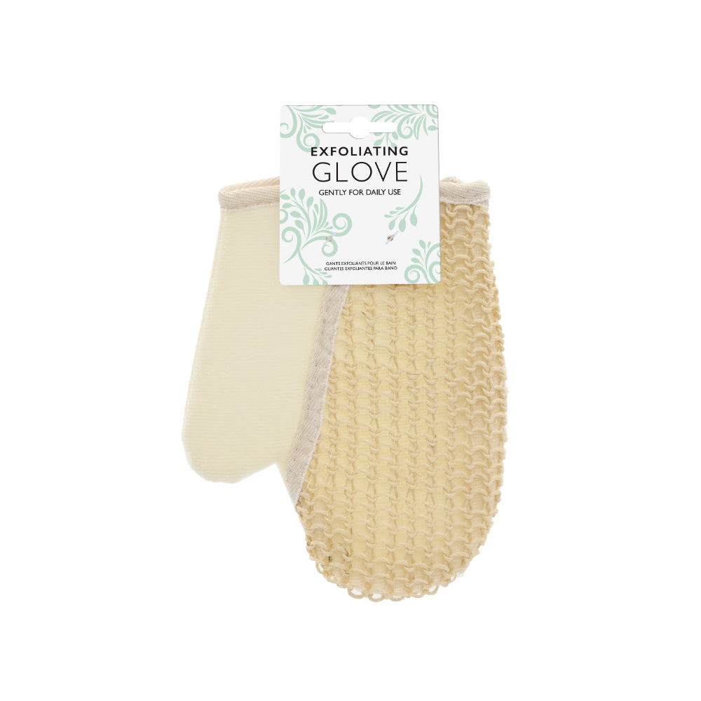 UBL Dual-Texture Exfoliating Glove | 1 Piece, Ergonomic Mitt, Contoured Cuff