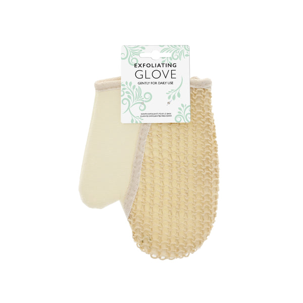 UBL Dual-Texture Exfoliating Glove | 1 Piece, Ergonomic Mitt, Contoured Cuff