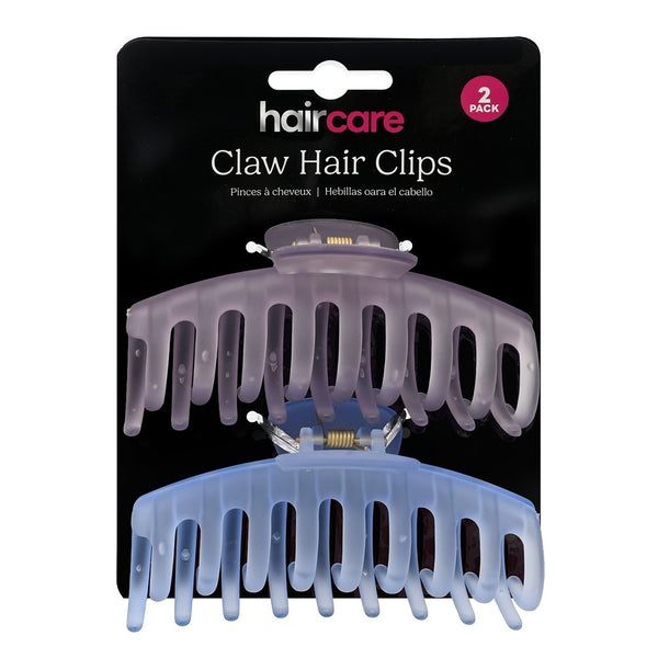 Round Hair Claw - 2 Assorted