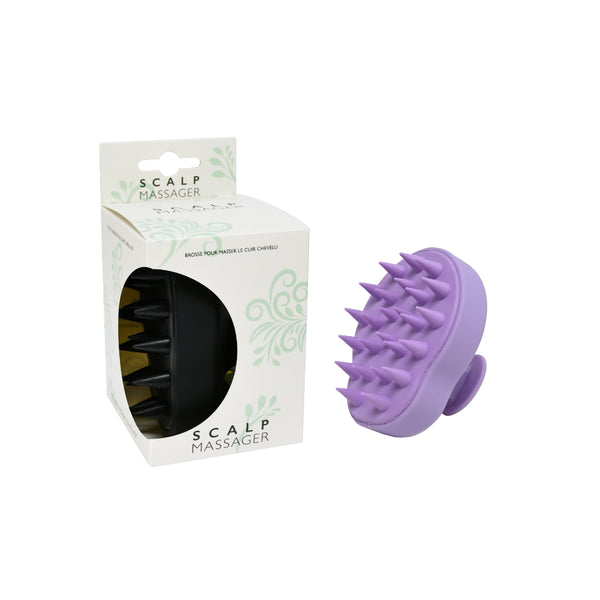 UBL Hair Scalp Massager Shampoo Brush | Flexible Conical Bristles