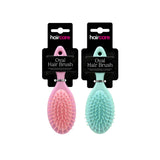 UBL Oval Cushion Detangling Hair Brush | Ball-Tipped Bristles, Assorted Colours