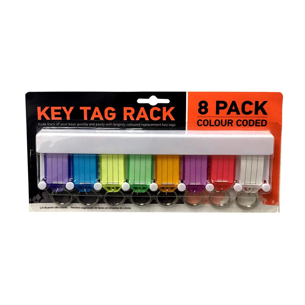 UBL Key Tag Rack with Key Tags Included | Pack of 8 - Choice Stores