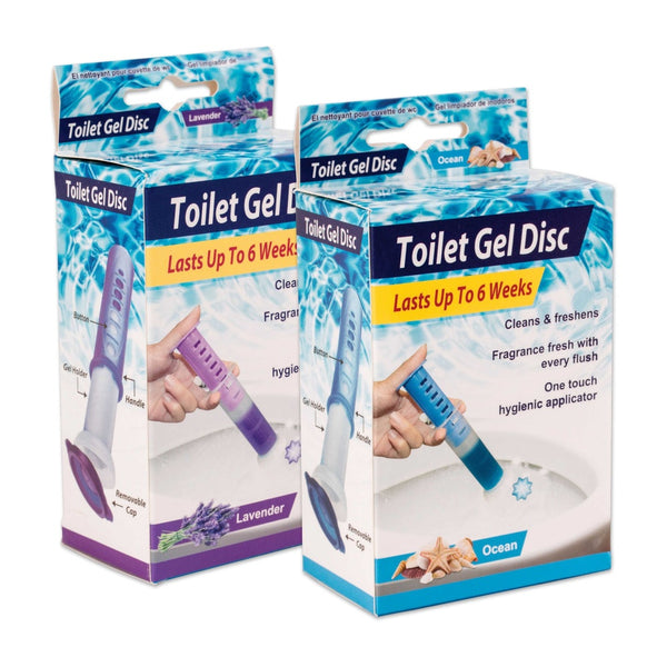 Toilet Cleaning Gel 6 Discs - Assorted Fragrances - 6 Pack