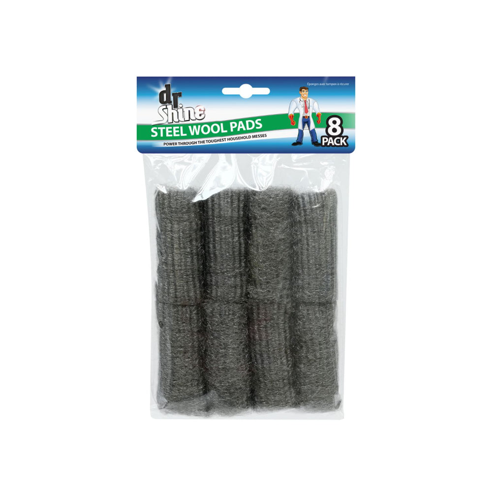 Steel Wool Pads | Pack of 8, Grade 9G