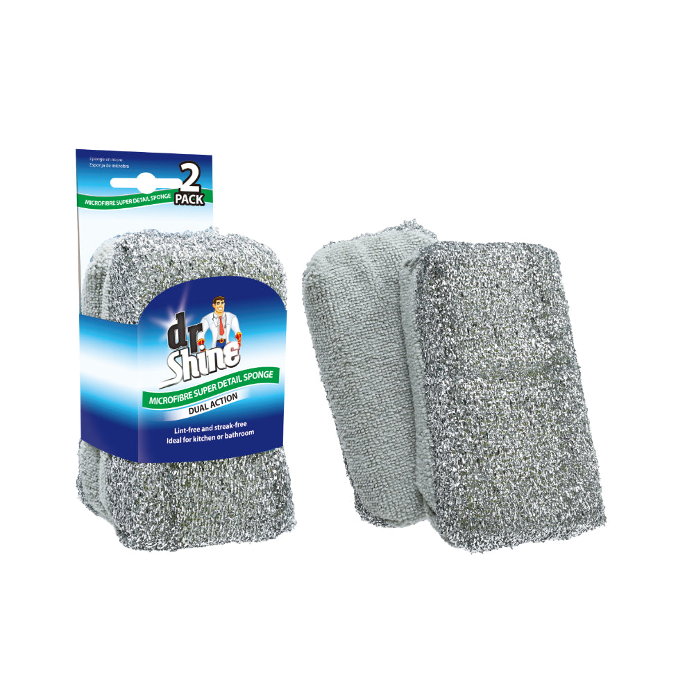 Microfibre Super Detail Sponges | Pack of 2