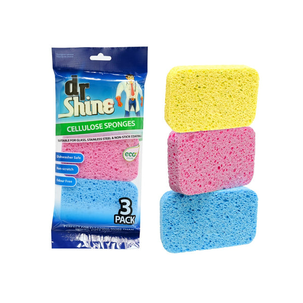 Cellulose Sponges | Pack of 3