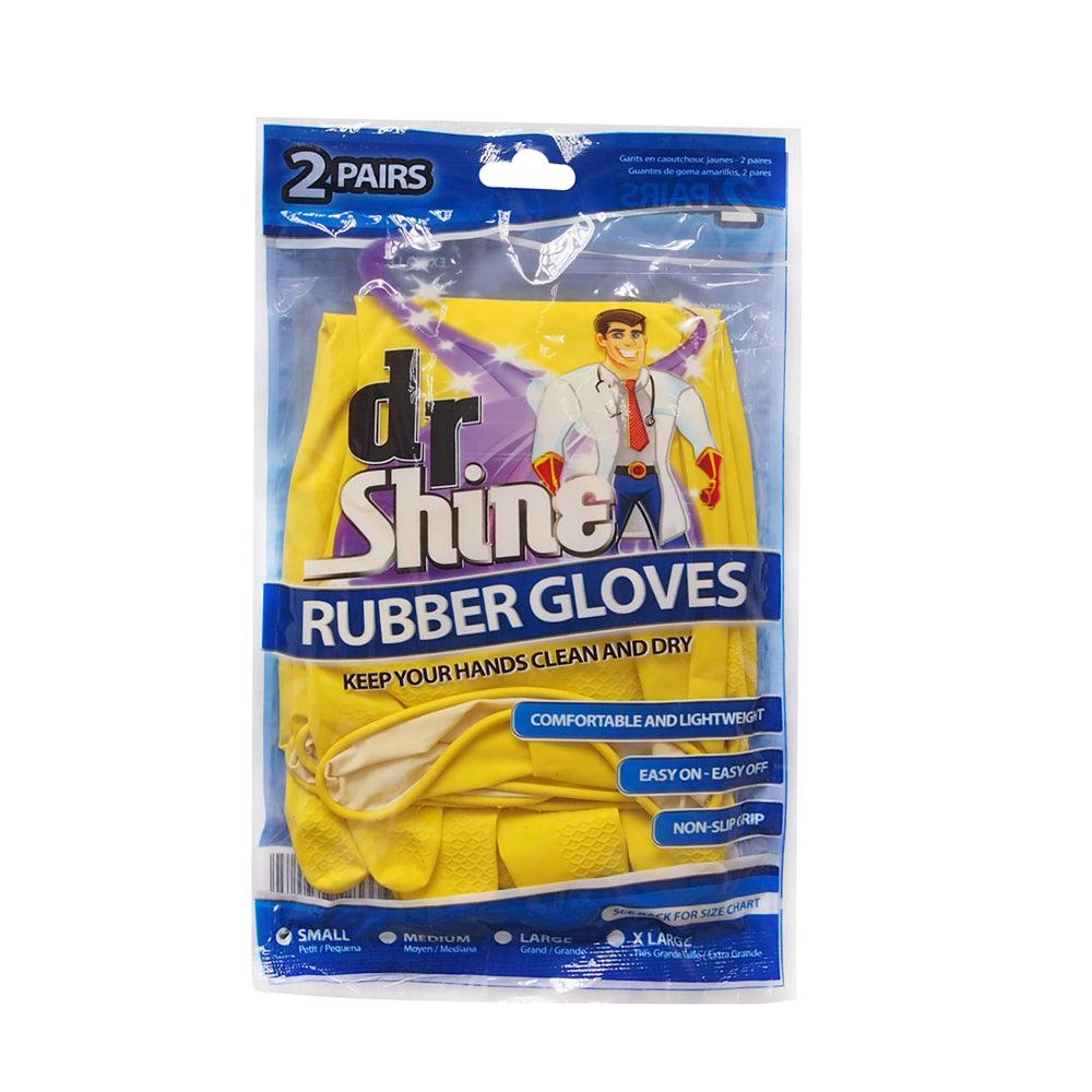 Dr Shine Rubber Gloves | 2 Pairs - Choice Stores