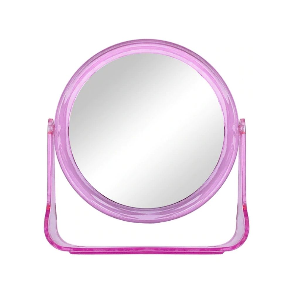 Double Sided Cosmetic Round Mirror | 2 x Magnification