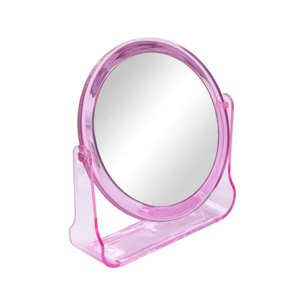 Double Sided Cosmetic Round Mirror | 2 x Magnification