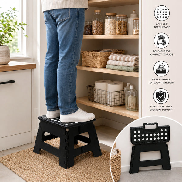 Folding Step Stool - Foldable Design