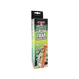 Orange Hanging Sticky Fly and Insect Trap Stick | 26cm, Indoor and Outdoor