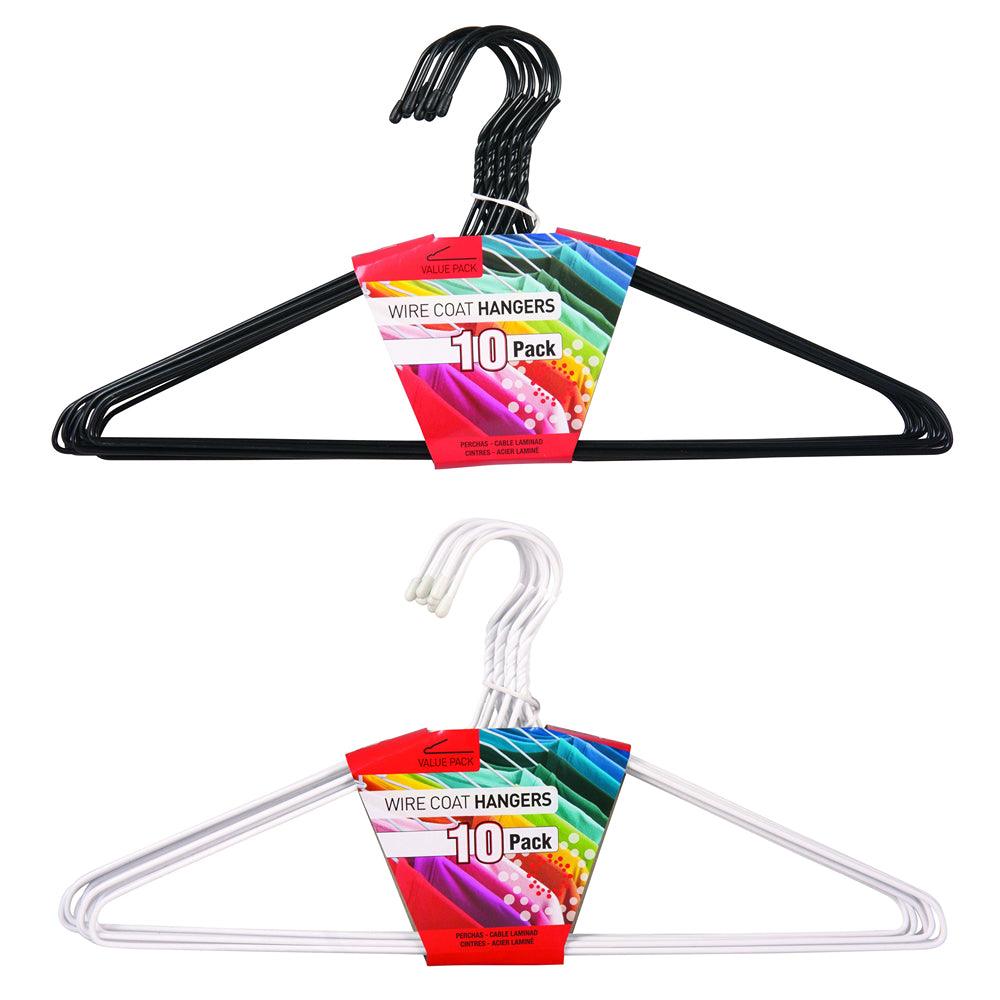 UBL Wire Coat Hangers | Pack of 10 - Choice Stores