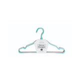 UBL 3-Colour Wire Dress Hangers | Mixed Colours, Pack of Seven