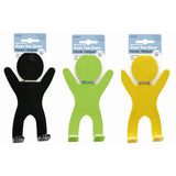 Plastic Door Hook Man - Space Saving - 19.5 x 11 cm