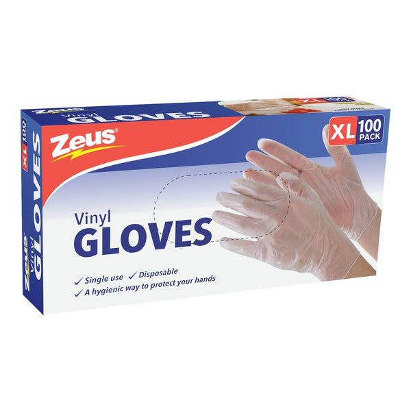 Disposable Gloves - Extra Large - 100 Pack