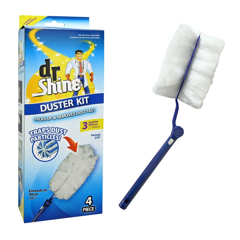 Dr Shine Extendable Duster | 4 Piece Kit