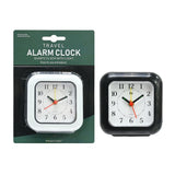 Travel Alarm Clock - Assorted Colours - 9cm
