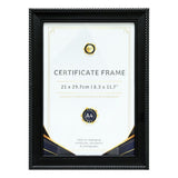 A4 Certificate Frame - Black - 1 Pack