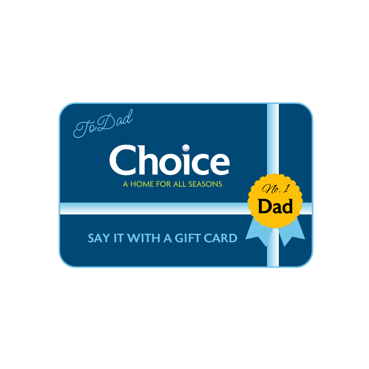 Choice Digital Gift Card - Online Only