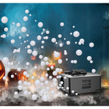 Fog and Bubble Effects Machine - 450W, Adjustable Control, Carry Handle