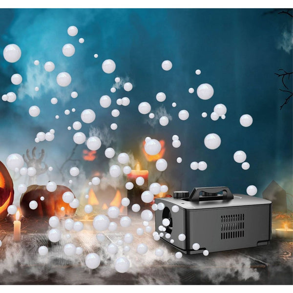 Fog and Bubble Effects Machine - 450W, Adjustable Control, Carry Handle