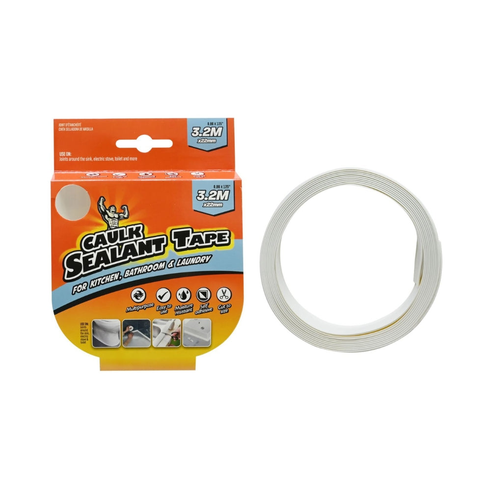 Caulk Sealant Tape - 22mm x 3.2m