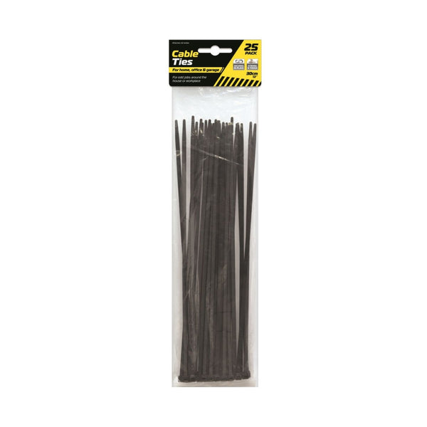 Large Cable Ties - Pack of 25, 30cm