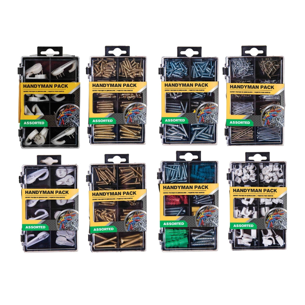 Handyman Assorted Screws and Fittings Box Toy Set - Assorted Designs