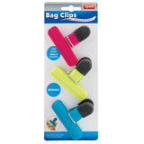 Bulldog Style Bag Clips - 3 Pack