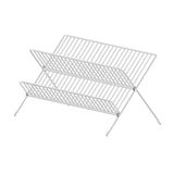 Folding White Space-Saving Dish Drying Rack | 42 x 33 x 25cm