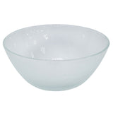 Glass Pattern Bowl - Semi Transparent - 20cm