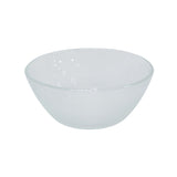Clear Textured Glass Serving Bowl | Raised Dotted Pattern, 12.5cm, 340ml