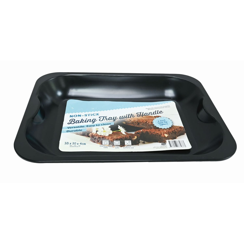 Baking Tray with Handle - Non-Stick - 38 x 30cm