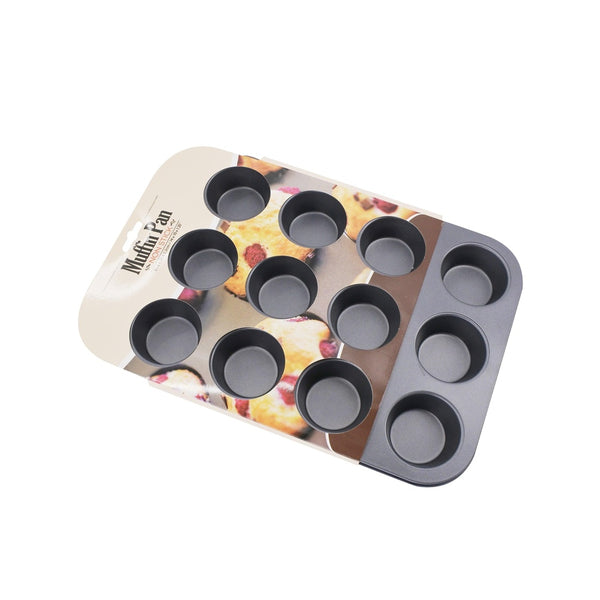 Non-Stick Muffin Pan - 12 Cup - Premium Quality