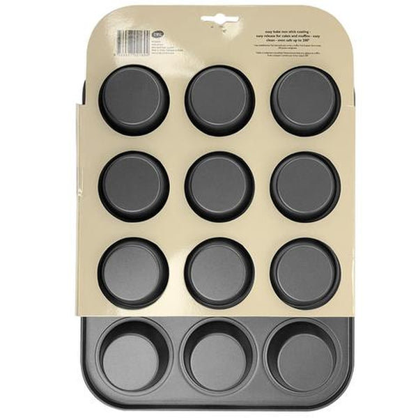 Non-Stick Muffin Pan - 12 Cup - Premium Quality