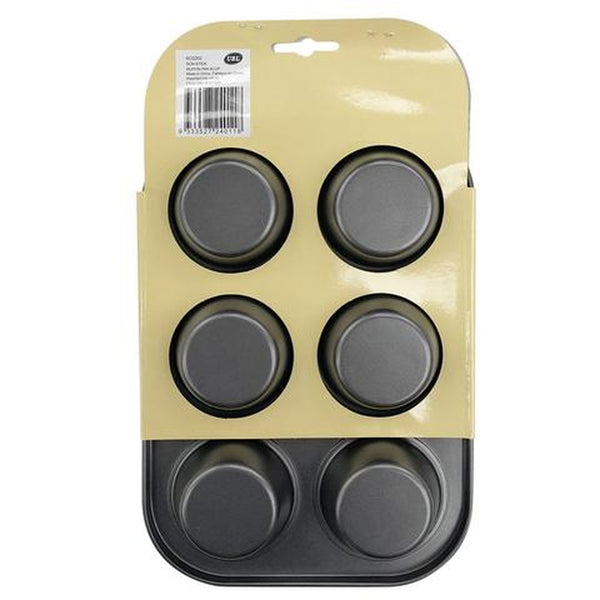 Non-Stick Muffin Pan - 6 Cup - Premium Quality