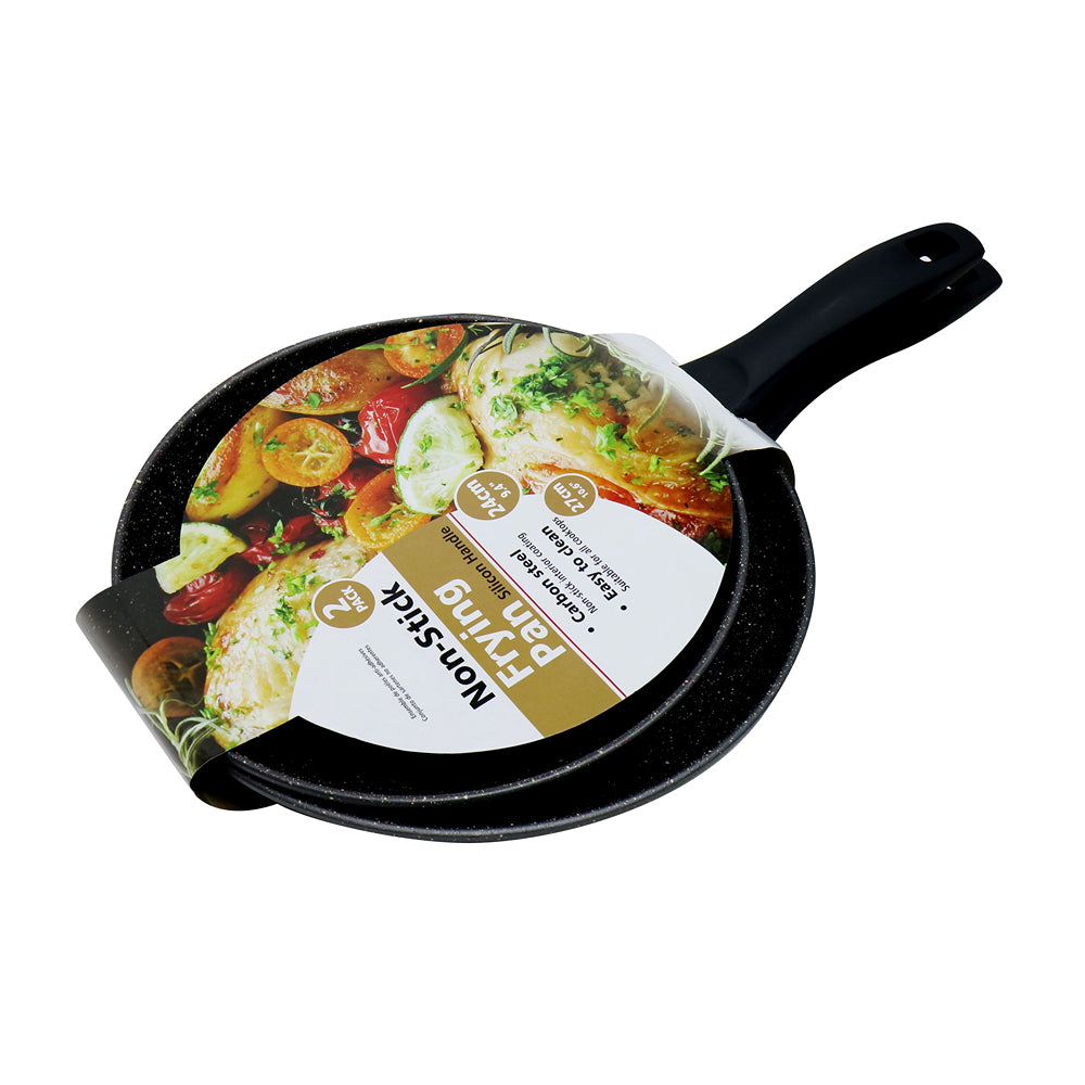 UBL Frypan Nonstick 24 &amp; 27cm | Pack of 2