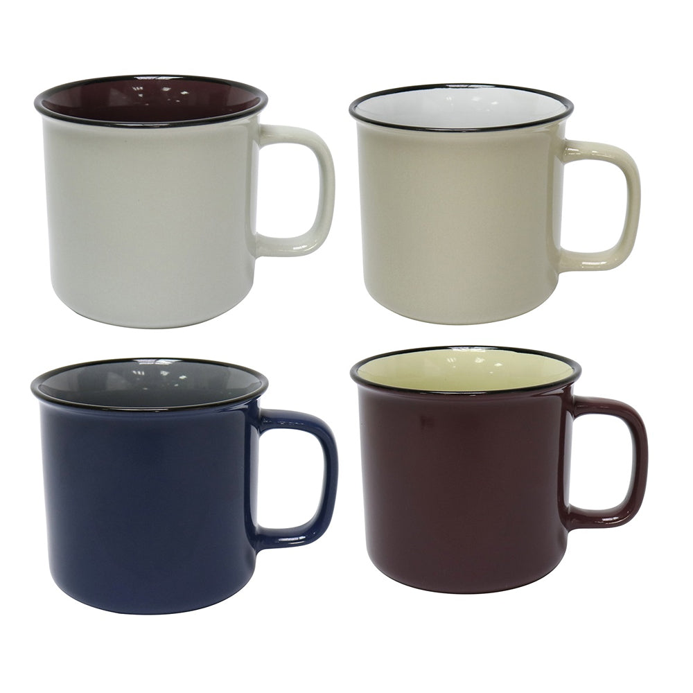 UBL Coffee Mug Ceramic | 4 Assorted