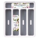 Metro Living Cutlery Tray 5 Section 32 X 29cm