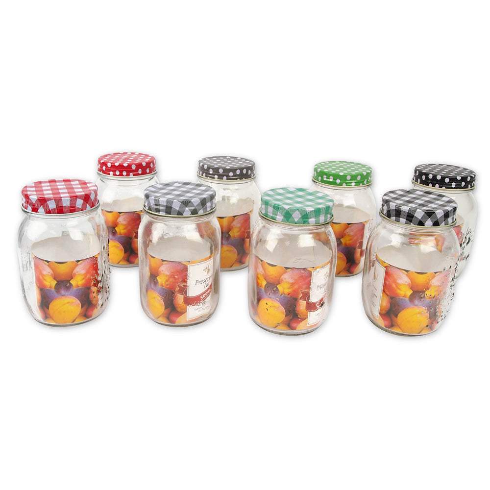UBL Glass Preserving Jar With Lid | 500ml