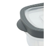 Microwave Food Storage Box with Steam Vent | 1 Litre, 24 x 15 x 8cm